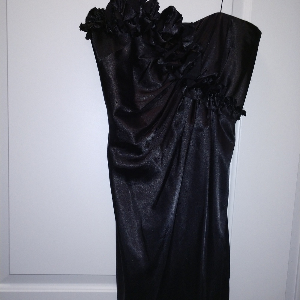 Sexy black cocktail dress